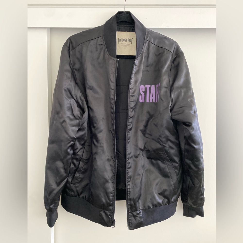 Justin Bieber Purpose Tour Jacket Size L